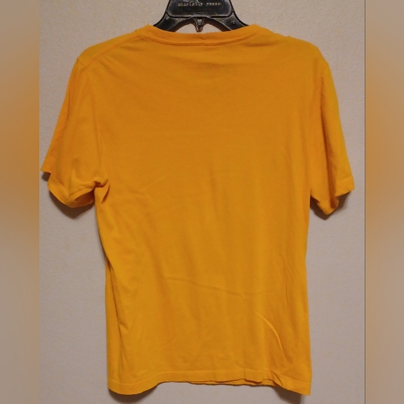 Ashkahn California Love West Coast Vibes Size Small Yellow T-Shirt Distressed - Picture 5 of 9